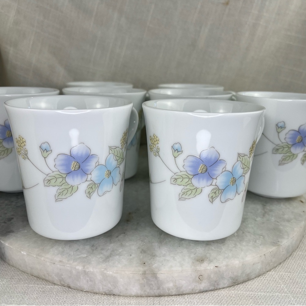 ⚡️Set of 4 Coffee / Tea Mugs Pastel Bouquet (Corelle) by CORNING